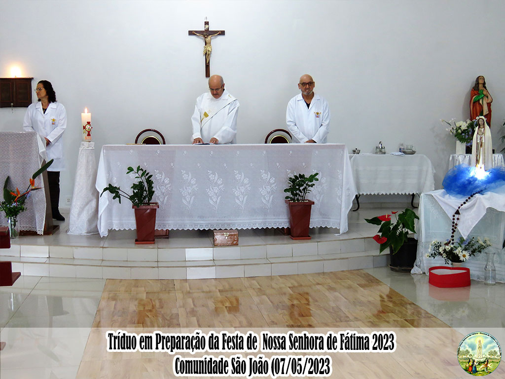 Triduo Em Preparacao Da Festa De Nossa Senhora De Fatima E