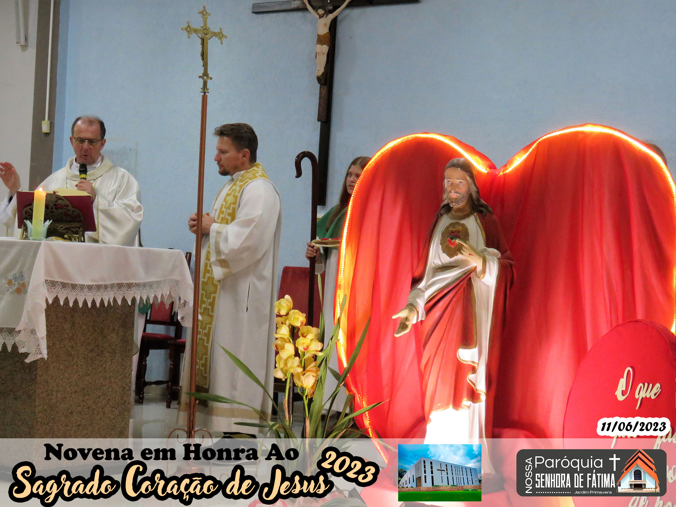 Novena Em Honra Ao Sagrado Coração de jesus Paróquia Nossa Senhora de Fátima